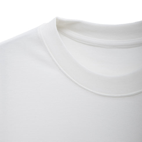 GOOPiMADE 3D-Form Pocket Tee White M_model-01 Degli Uberti